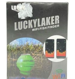 Brand new  Luckylaker WiFi Fish Finder (Model FF916 Portable Fish Finder $75 each Must have for every Fishing trip!