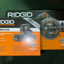 Ridgid Portable Circular Saw, 7-1/4”