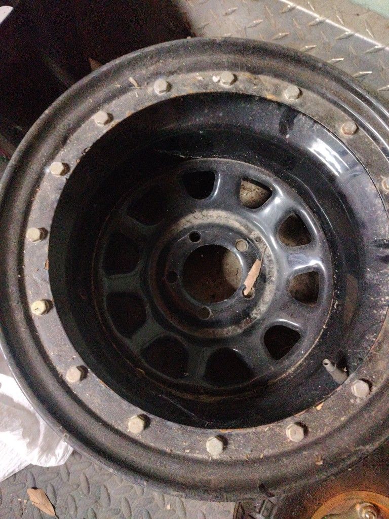 Racing Wheels With Lock Nuts Set Of Two 