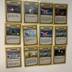 12 Pokemon Vintage Trainer Card 