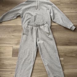 Heather Grey Alo Set Size  X-Small 