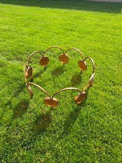 Vintage  iron yard ornament
