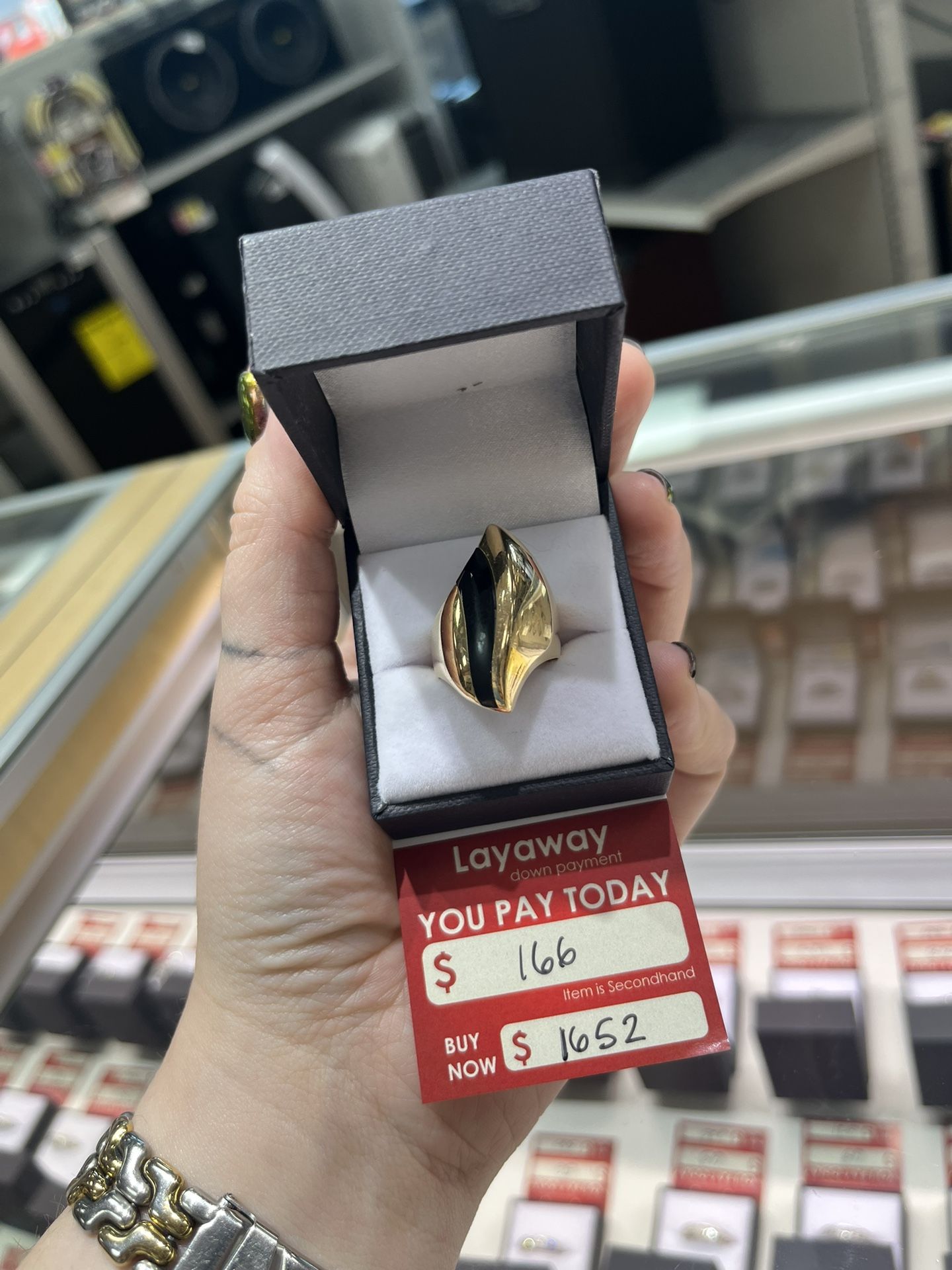 Heavy 14k Gold Ring 