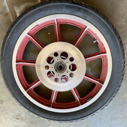 19” Harley Davidson AMF 9 Spoke Wheel