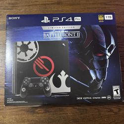 ps4 pro star wars edition new