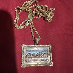 The Last Supper 10k Gold Pendant TraxNYC