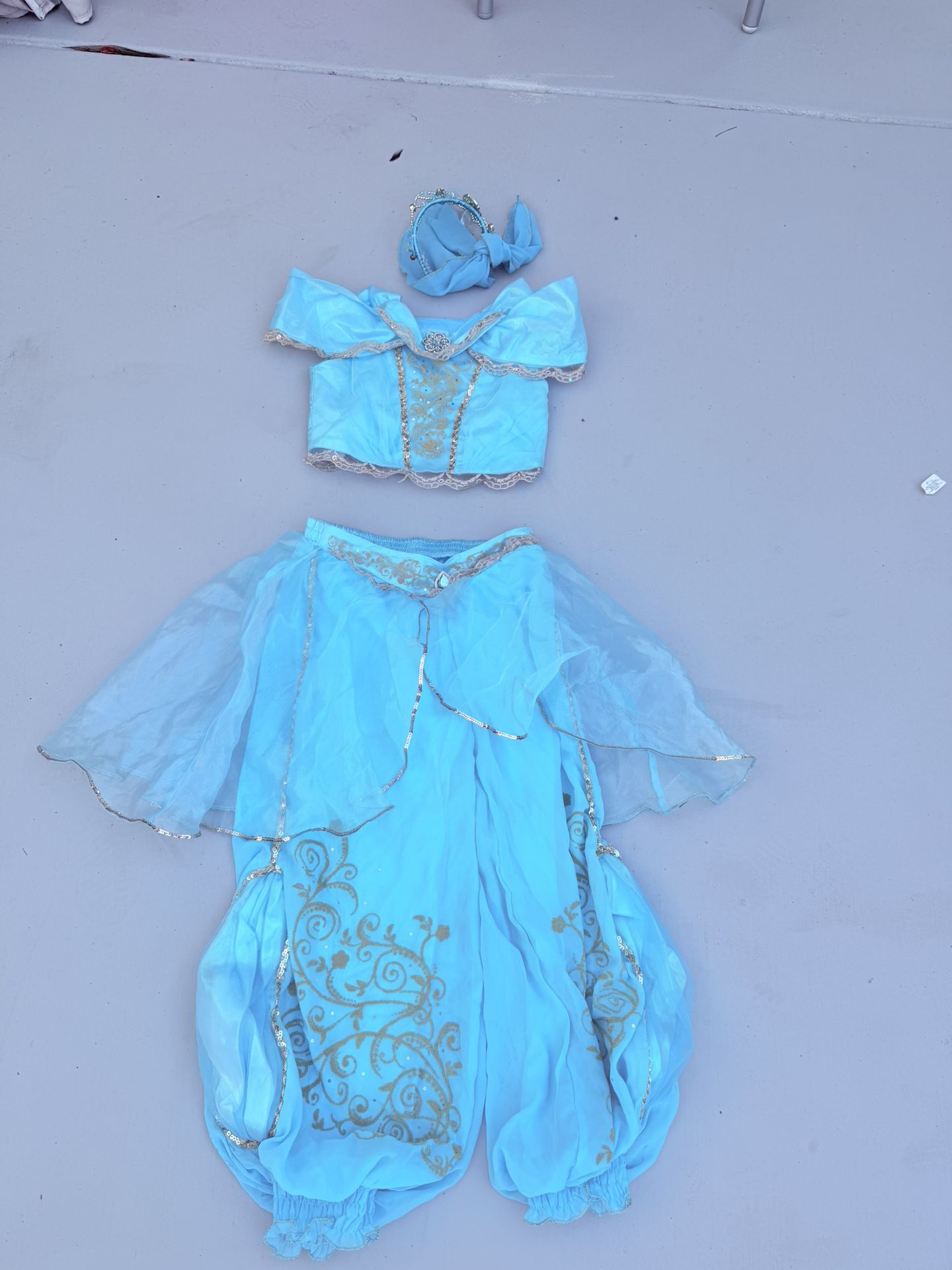 Jazmine Halloween Costume From Aladdin