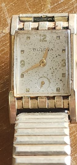Bulova Mens Vintage Watch 