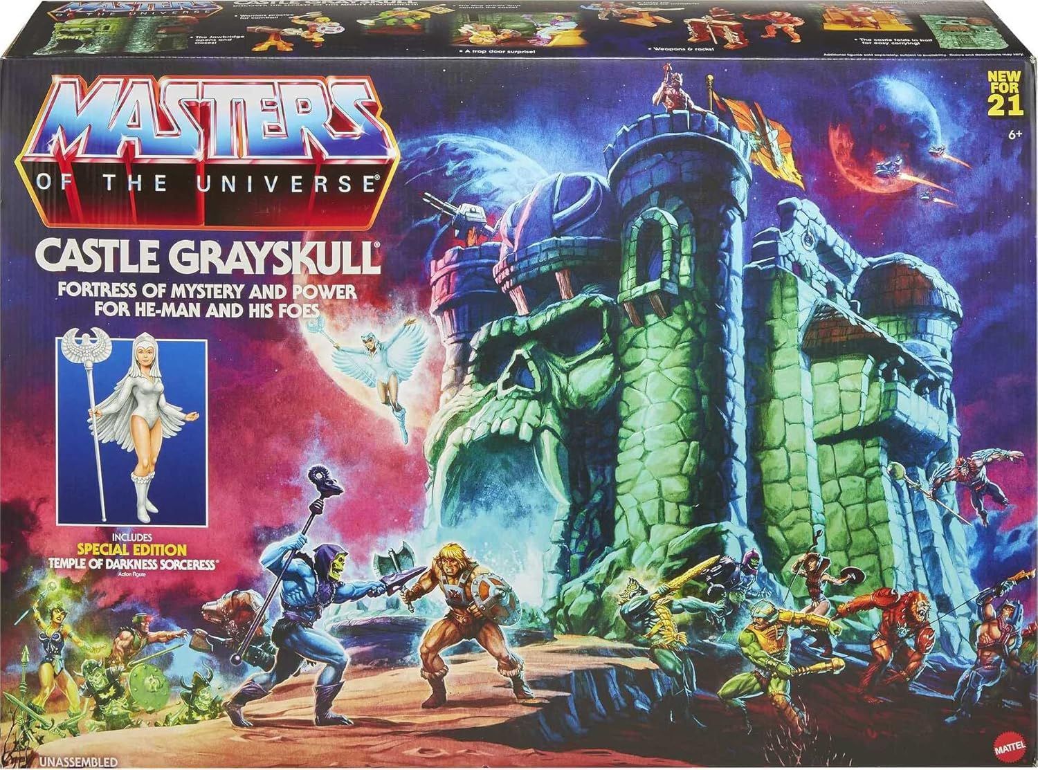 Castle Grayskull Origins Playset With Figure