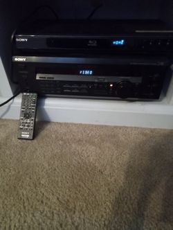 Sony  Receiver, Sony DVD Player With Remote