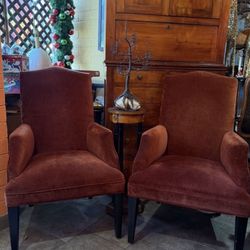 Velvet Vintage Accent, Chairs
