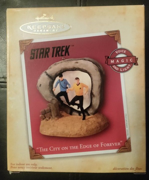 Hallmark Star Trek Ornament Box Only 