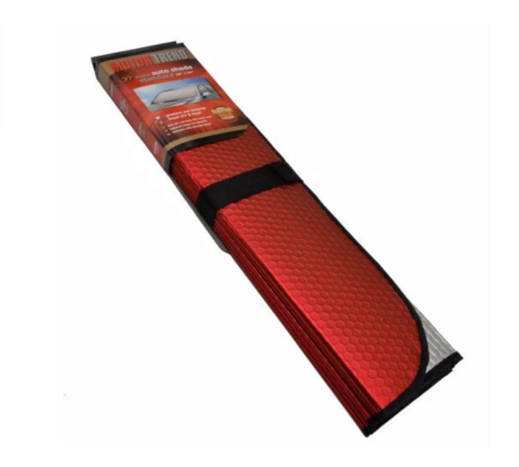 Motor Trend Auto SunShade Standard - Red