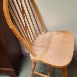 Unfinished antique chair - $35