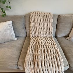 Neutral couch