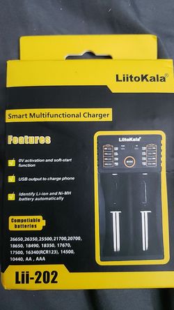 LiitoKala Battery Charger