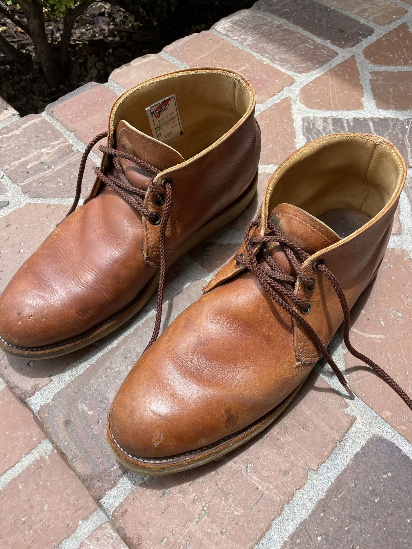 Vintage Red Wing Boots Size 11 1/2 Men’s