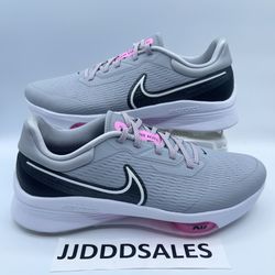 Nike Air Zoom Infinity Tour Next% Golf Shoes Wolf Grey Pink DC5221-060 Men’s Sizes