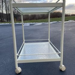 Serving Cart With Wheels