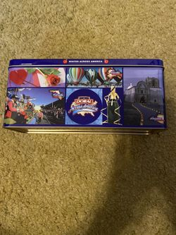 Doral Cigarettes winter across america collectible tin case. 