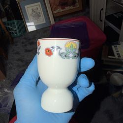Floral Ceramic Egg Cups
