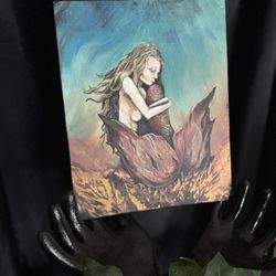 Lost Little Mermaid Painting