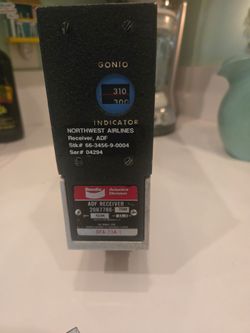 Bendix Avionics ADF Receiver (contact info removed)-7302 Northwest Airlines
