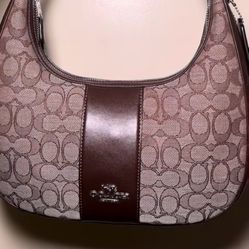 Coach Carmen Brown Shoulder Bag