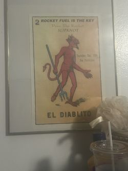 Slipnot Poster Vintage From Show
