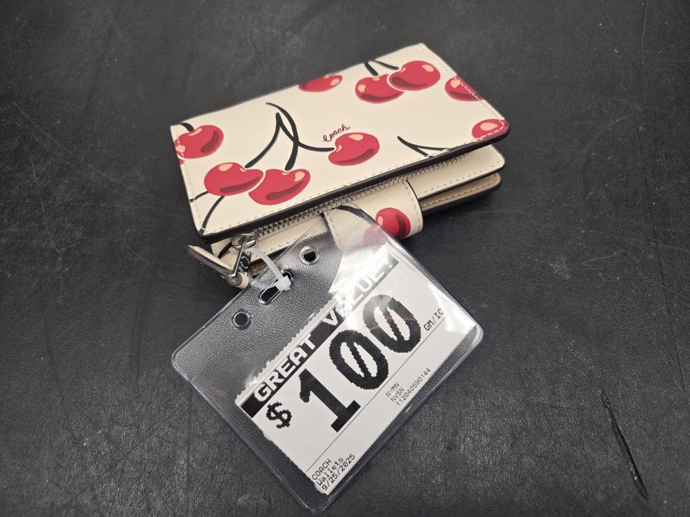 Coach Cherry Wallet