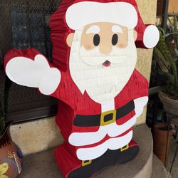 Santa Claus  and Rudolph The Reindeer Pińatas $45 each  including pińata Pole 