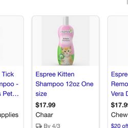 Espree Kitten Shampoo