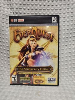 EverQuest The Anniversary Edition - 8 Disc Set - Complete - Like New - Big Box PC