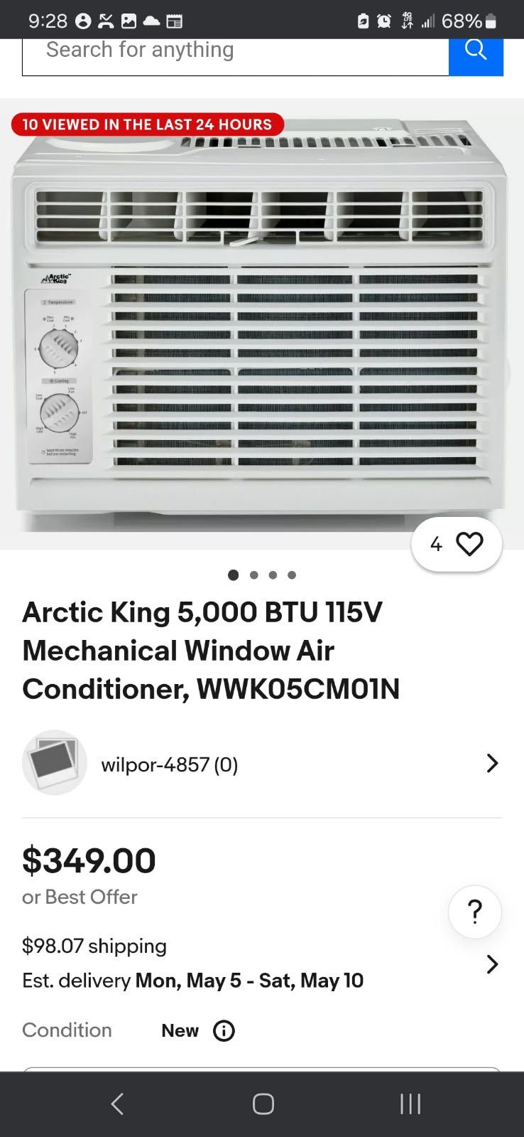 Air Conditioner $200 Like New********