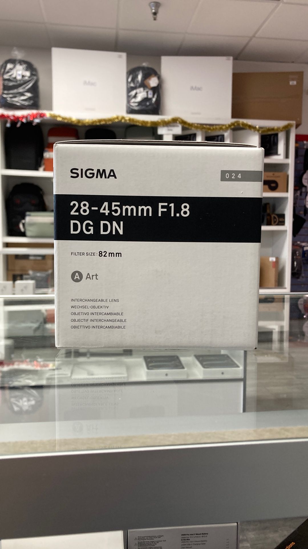 Sigma 28-45mm F1.8 Lens For Sony