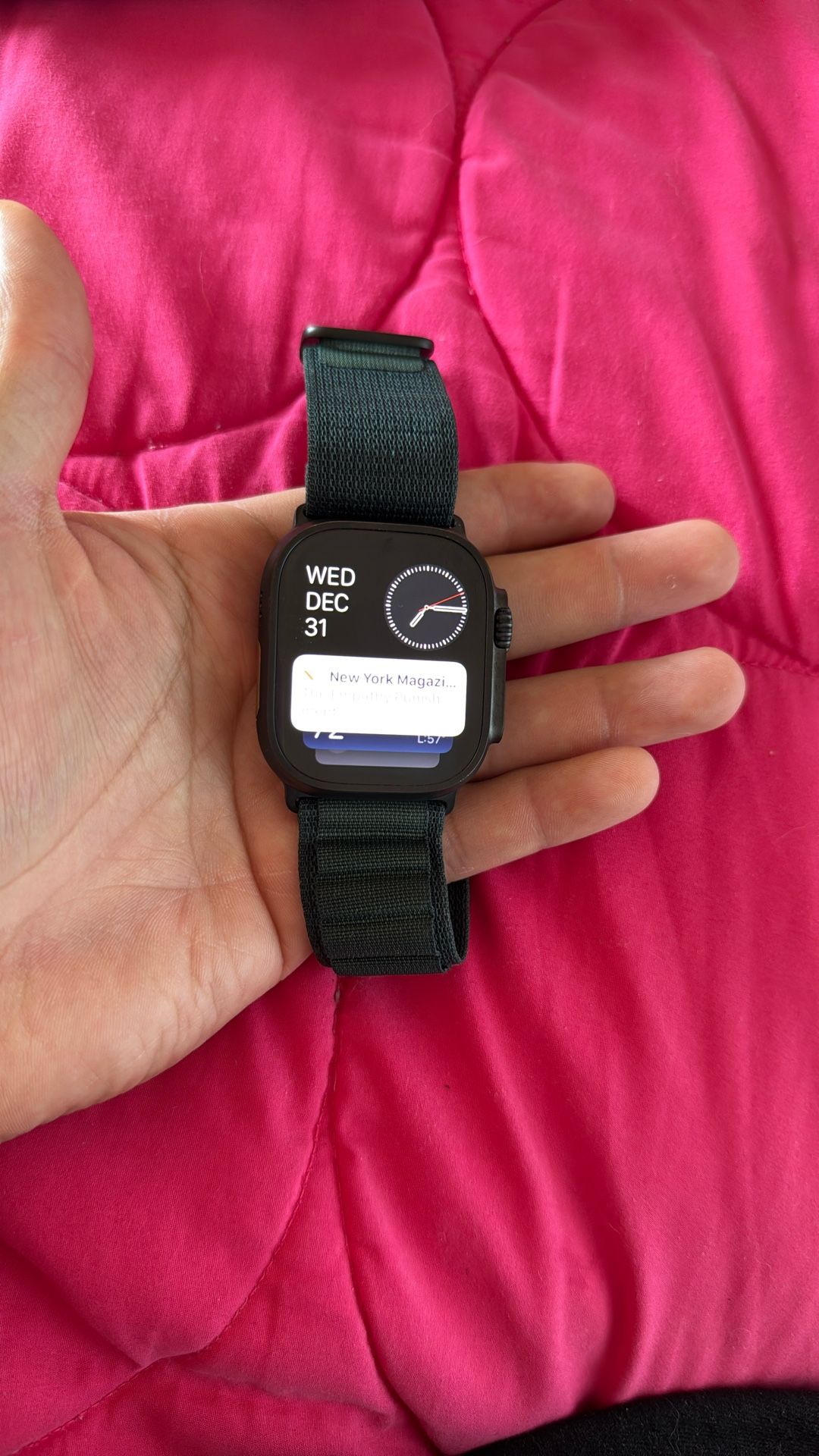 Apple Watch Ultra 49mm Titanium GPS + Cellular – Excellent Condition