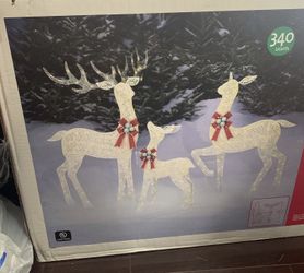 Deer Family Set Of 3 