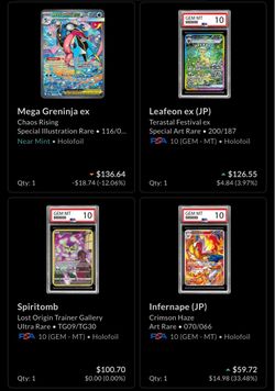Pokemon cards