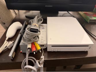 Nintendo wii with game