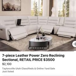 White One 2100 New Used Dark Couch 999