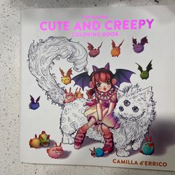 “Cute & Creepy” Adult Coloring Book! 