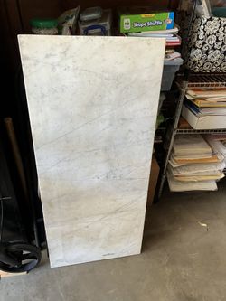 White Marble Slab