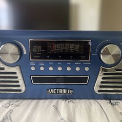 Victrola - 50's Audio system - Blue