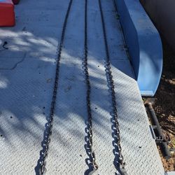 Heavy Duty Chain With Hooks On Both Ends 