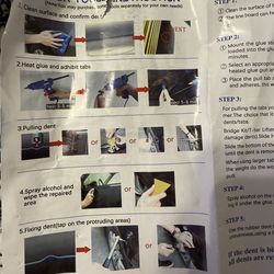 Tzwine Painidess Dent Repair. Hail Datnage Door Dent Removal