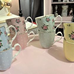 Rose ~ Shabby Chic Mugs