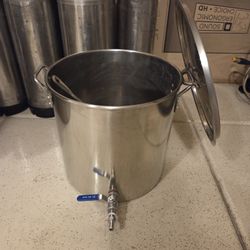 12.5 Gal Stainless Steel Beer Brew Kettle