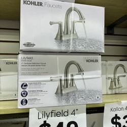 Kohler Lilyfield 4" Centerset Bathroom Faucet