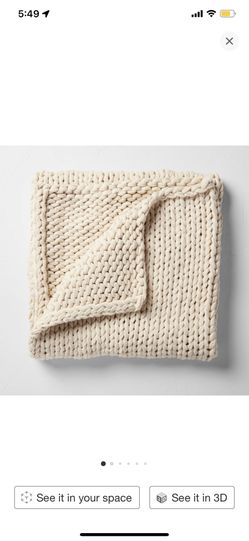 50"×70" Oversized Solid Bed Throw Natural - Casaluna
