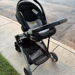 carseat and stroller